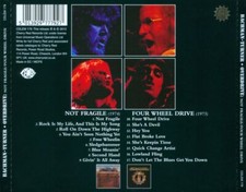 BACHMAN-TURNER OVERDRIVE - NOT FRAGILE/FOUR WHEEL DRIVE NEW CD
