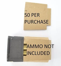50X M1 Garand USGI 8RD enbloc clips cardboard Inserts Silencers Bandoleer