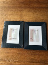 Bilderrahmen, Holz, dkl.-blau, 7 x 10 cm bis 10,5 x 15 cm