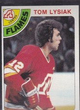 1978-79 TOPPS HOCKEY TOM LYSIAK #97 FLAMES NMMT *54801