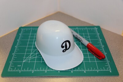 2025 LA Dodgers ''WHITE OUT'' Fan Fav Baseball Ice Cream Helmet Sundae Cap Hat LAD