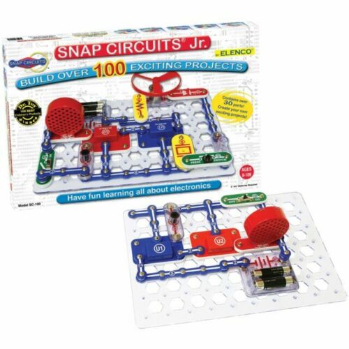 Snap Circuits Jr. SC-100 Electronics Discovery Kit New w/box wear (corner) - Picture 1 of 1