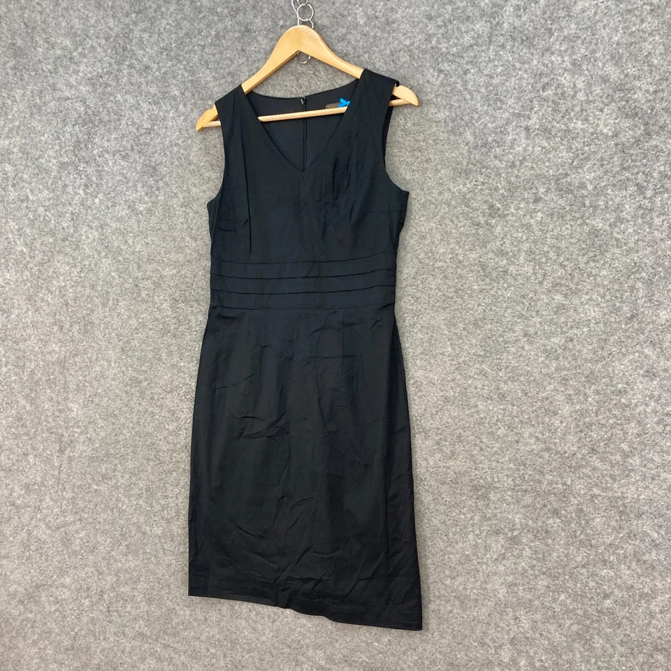 Vestido Selection S Oliver para mujer talla 10 negro sin mangas funda cremallera 29010 Foto 2 de 4