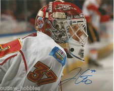 Calgary Flames Joni Ortio Autographed Signed 8x10 Photo COA B