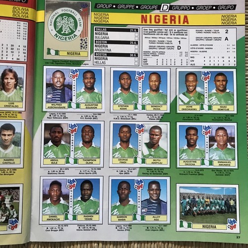 NEW! album Panini Usa 94 -mondiali 1994!FULL good condition - big deal - 第 8/19 張圖片