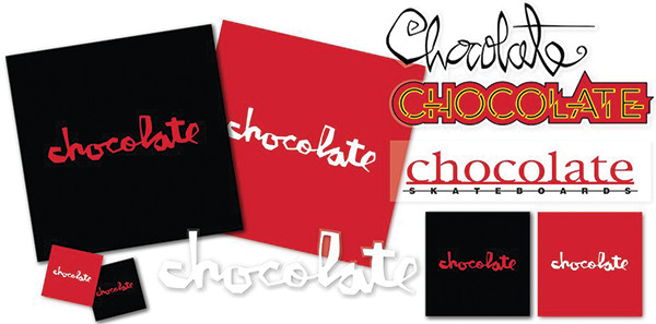 Chocolate Skateboards Heritage Series Decal Stickers (PACK OF 10)