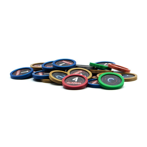 Intruder Token Shields / Protectors for Nemesis & Nemesis: Lockdown - 27 Pieces - Picture 2 of 8