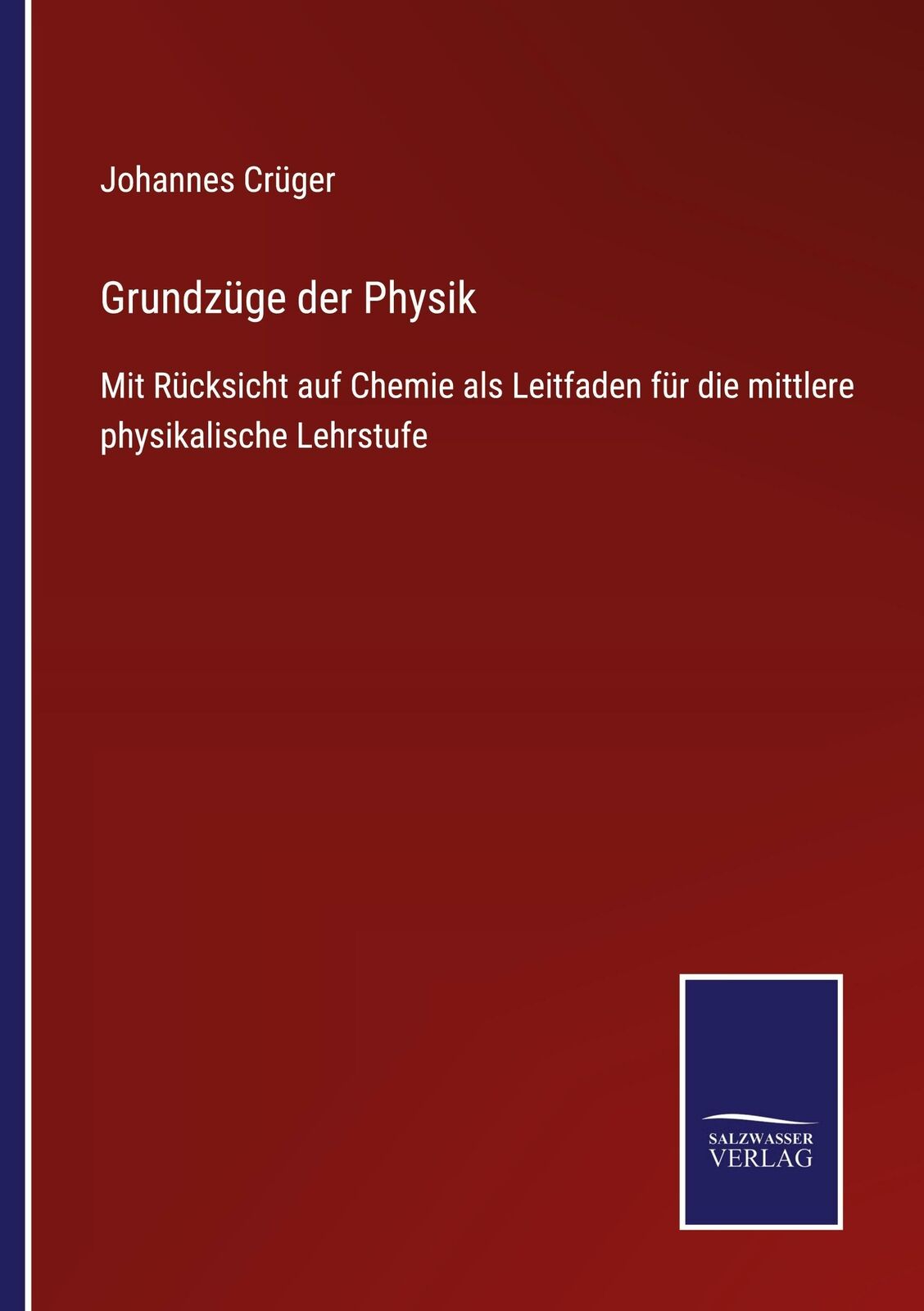 Thumbnail - Grundzüge Der Physik | Buch | 9783752546606