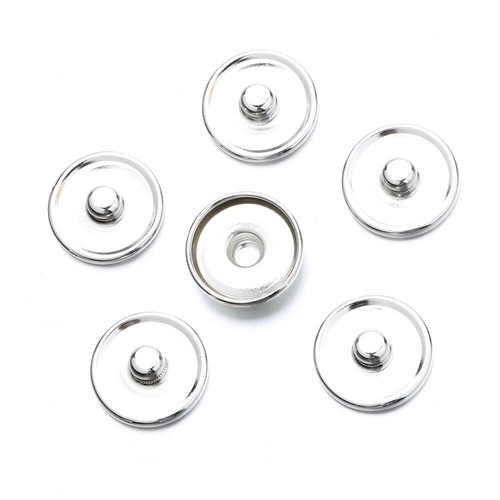 12mm/18mm 10pcs Drill Snap Button Fit Chunk Charm Snap Button Jewelry Making DIY - Picture 35 of 35