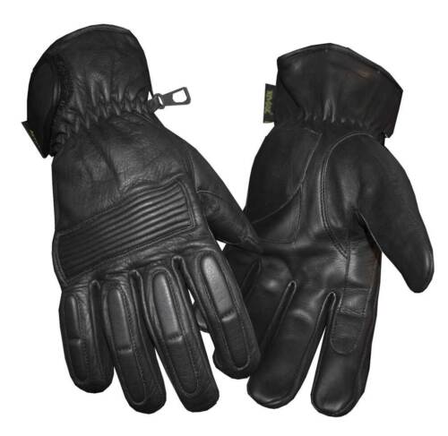 Redline Men's Winter Gloves w/ Kevlar Palms & Thinsulate Lining, Black G-050 - Picture 1 of 1