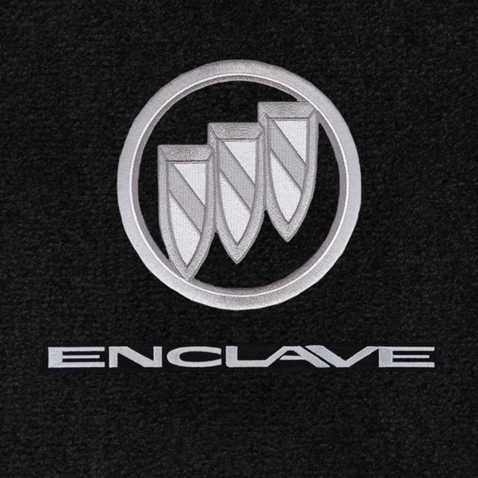 Lloyd Mats Velourtex Buick Enclave Double Logo Front Floor Mats (2008-2017)  Foto 3 de 4