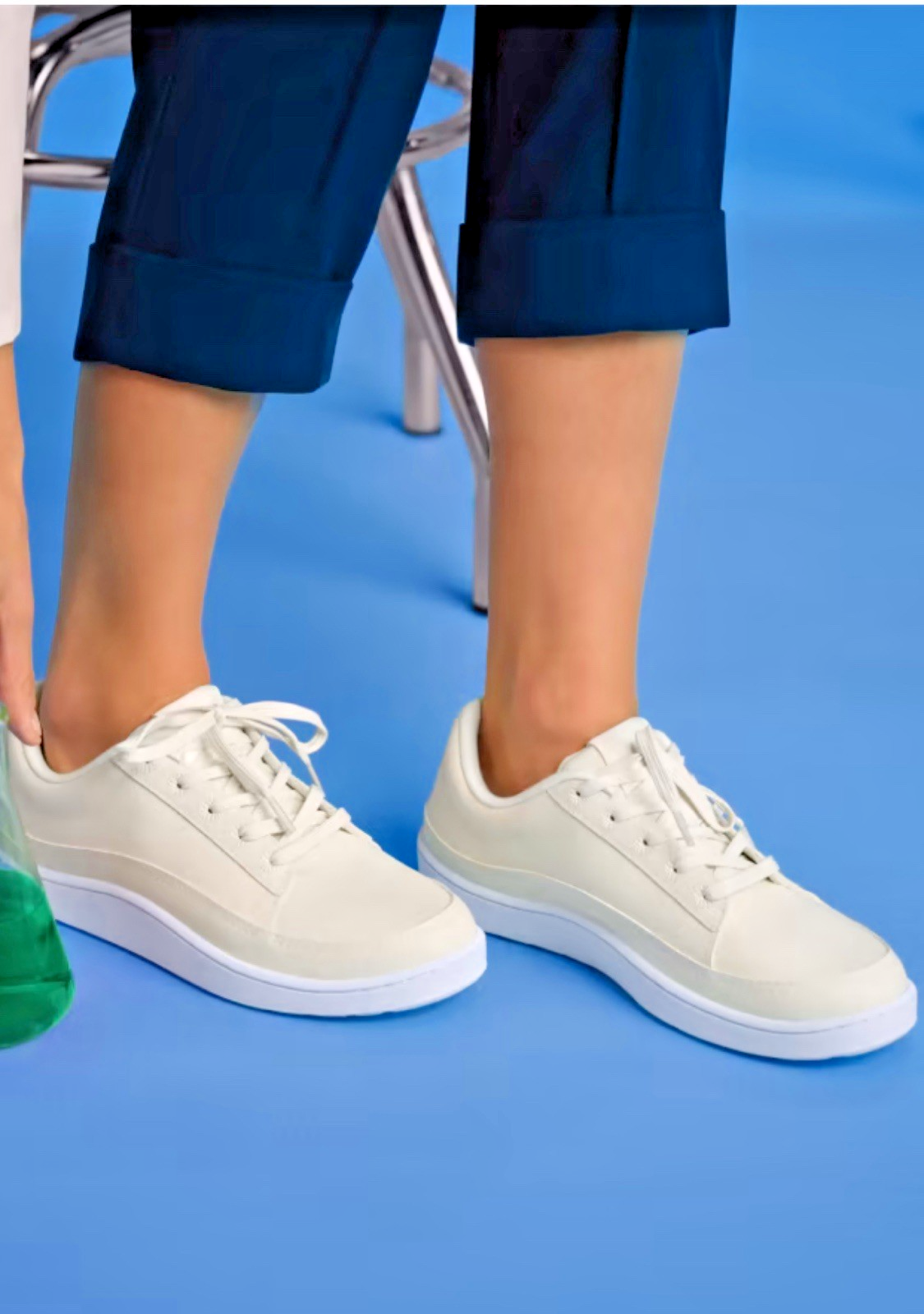 SAOLA Scarpe Allbirds uomo taglia 12 Plant Pacer suola bianca naturale bufera di neve