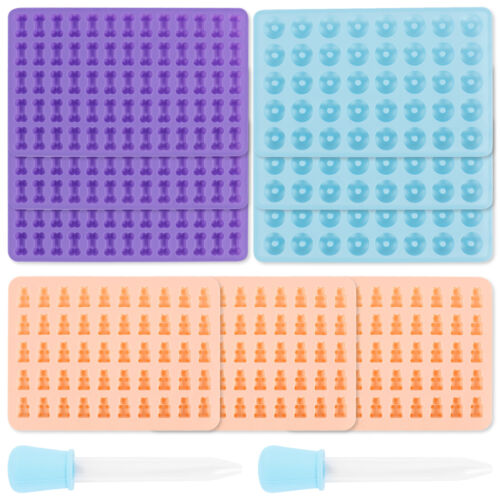 Silicone Gummy Molds Nonstick Candy Gummy Molds Reusable Candy Molds US`* - Picture 7 of 11