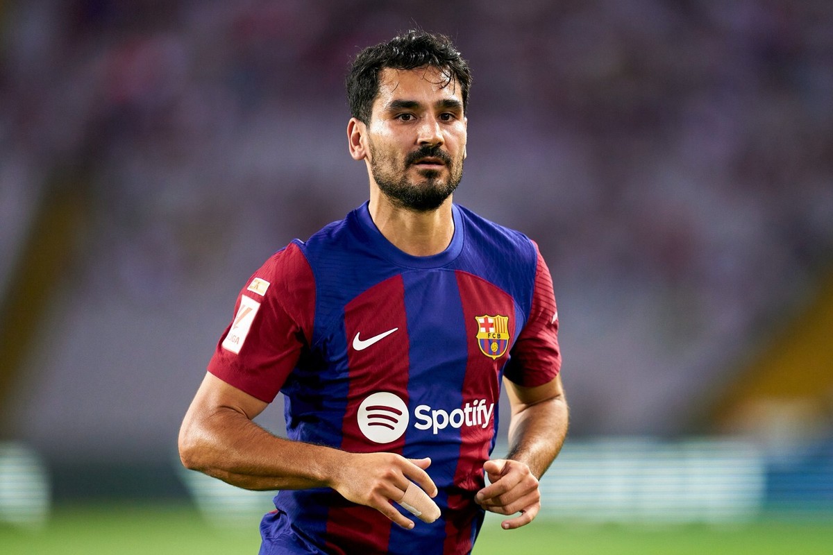 NIKE ILKAY GUNDOGAN FC BARCELONA HOME JERSEY 2023/24 | eBay NIKE ILKAY GUNDOGAN FC BARCELONA HOME JERSEY 2023/24 | eBay