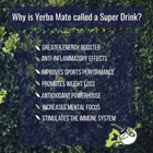 Full SET Yerba Mate Carob Cup Gourd + Handmade Straw + 1lb Organic Yerba Mate