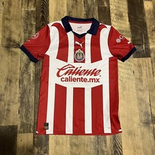 2023/24 Puma Chivas Men’s Home Replica Jersey Red/White Small