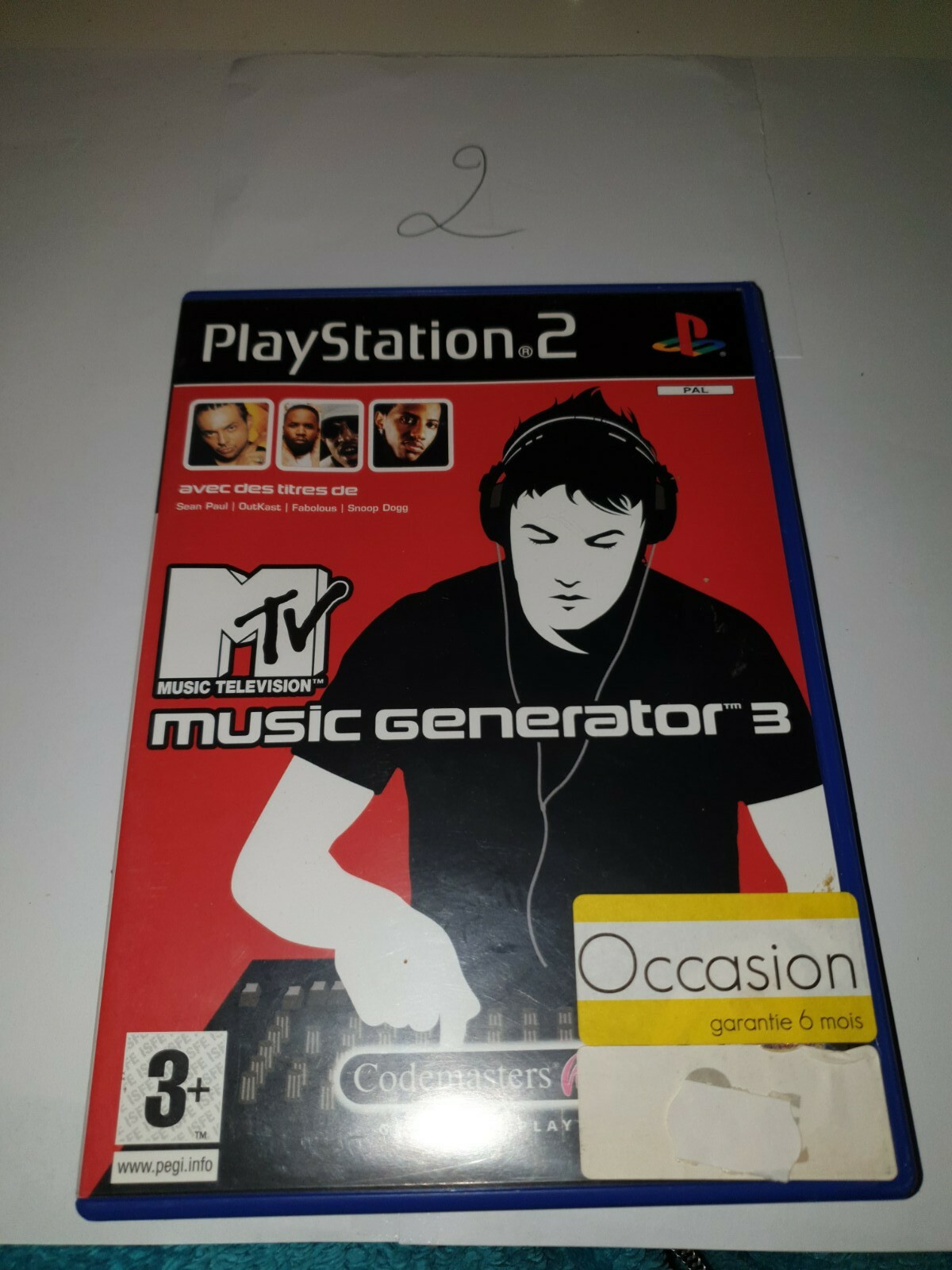 Mtv Music Generator 3 - Sony PlayStation 2/Ps2