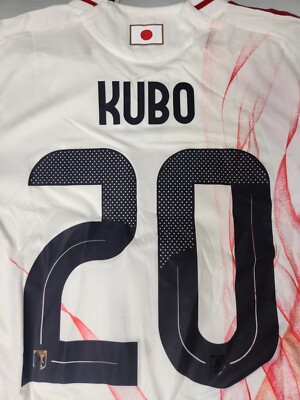 Japan 2024 Y-3 Away Authentic Heat.Rdy Jersey White NEW M-XL