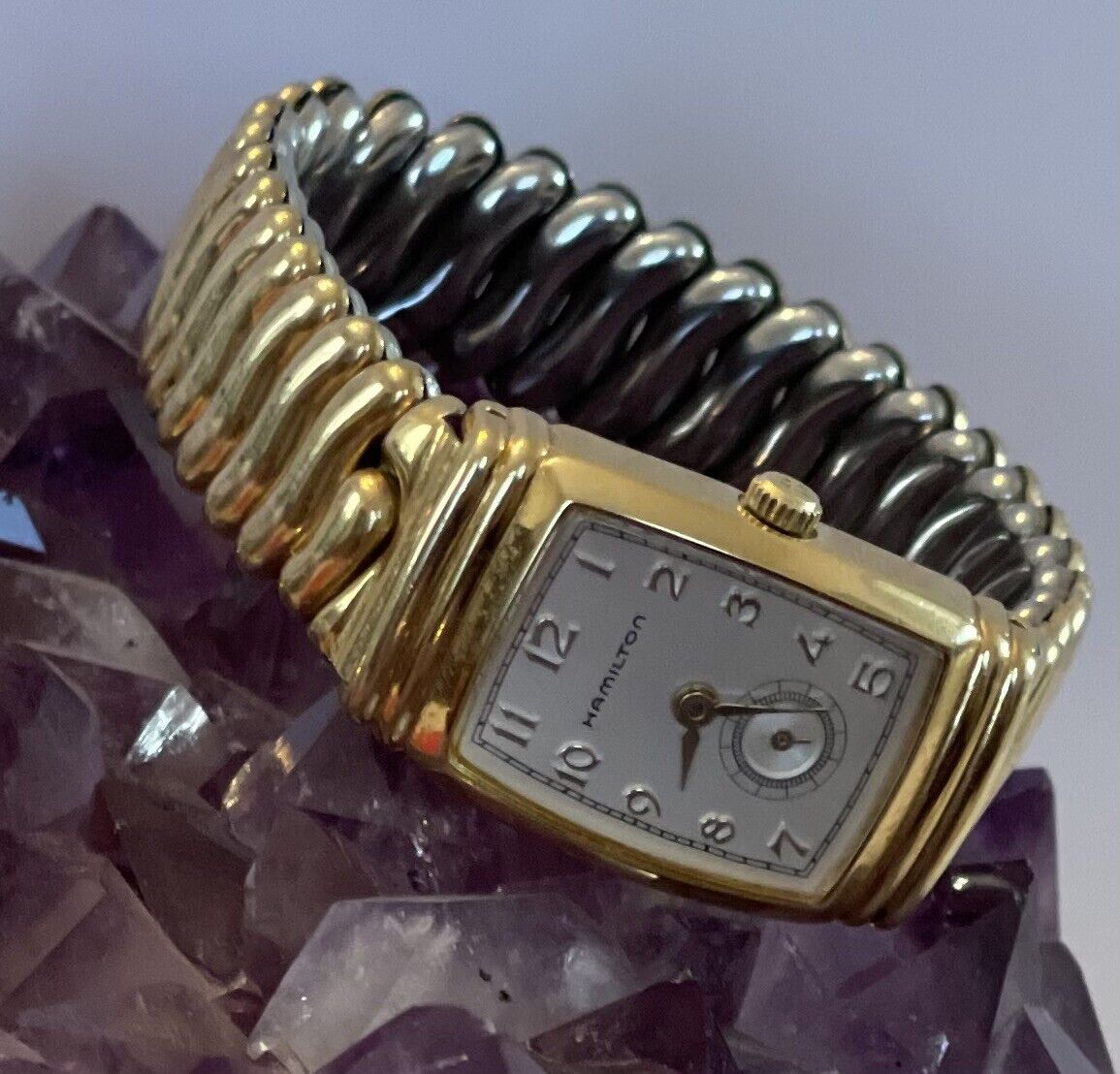 HAMILTON Benton  Small seconds Gold Plated/Quartz Ladies Watch