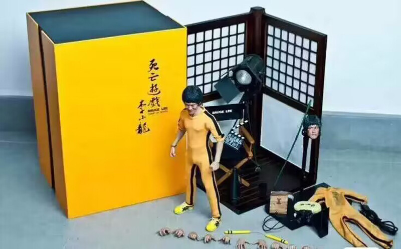 ENTERBAY Bruce Lee フィギュア ゲーム・オブ・デス Monkey Depot - Enterbay Bruce Lee Game Of Death 3rd Edition