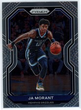 Ja Morant 2020-21 Panini Prizm Base #115 Second Year Grizzlies