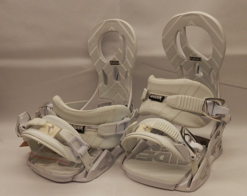 Attacchi snowboard Raiden Eris donna taglia small ""GHIACCIO"" bianco perla - Foto 2 di 7