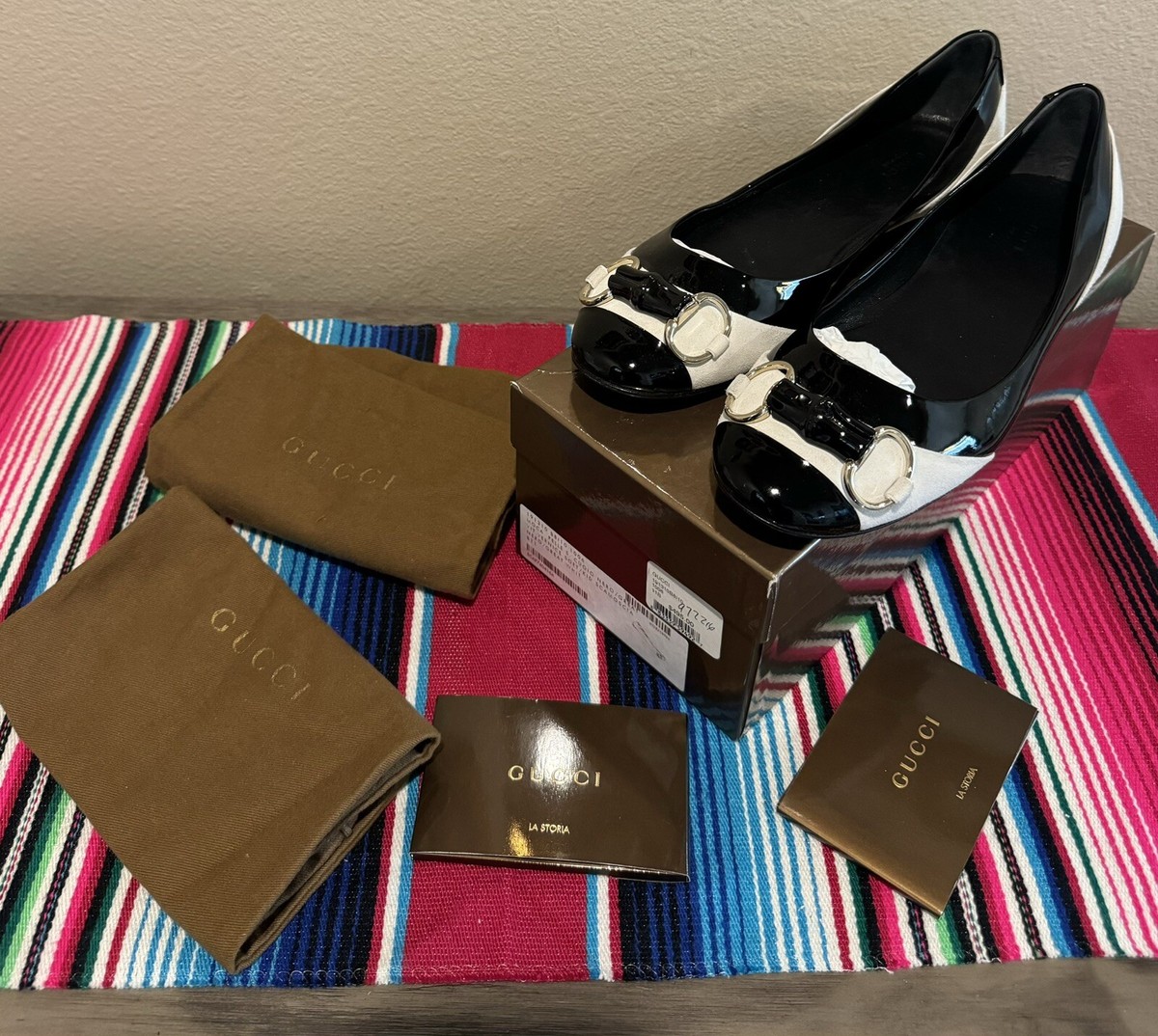 Gucci Moca Pelle E Cuoio Vernice Soft Kid Scamoscia Suede Horsebit