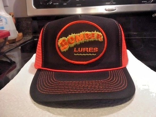 BOMBER LURES FISHING HAT CAP | eBay