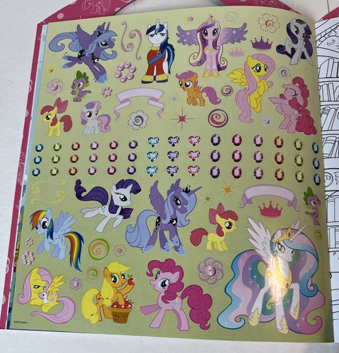 My Little Pony Aktivitäten Buch 605 Aufkleber Malblätter Spielszenen Alter 3+ - Bild 8 von 10