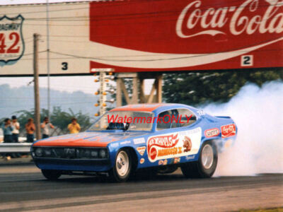 Tom ''Mongoose'' McEwen ''Hot Wheels'' 1971 Duster NITRO Funny Car PHOTO! #(29)