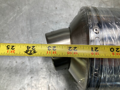 NEW! REMUS Revolution Stainless Muffler 54mm Inlet Honda Suzuki