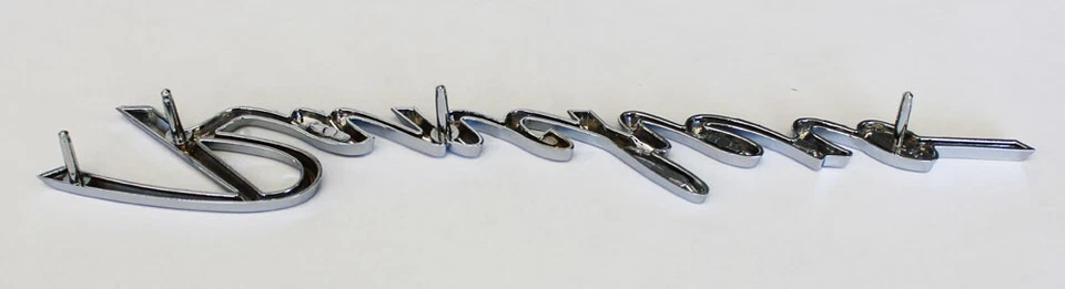 New! 1960 - 1965 Ford Falcon Ranchero Fender Emblems Chrome Set of 2, Pair - Image 4 of 4