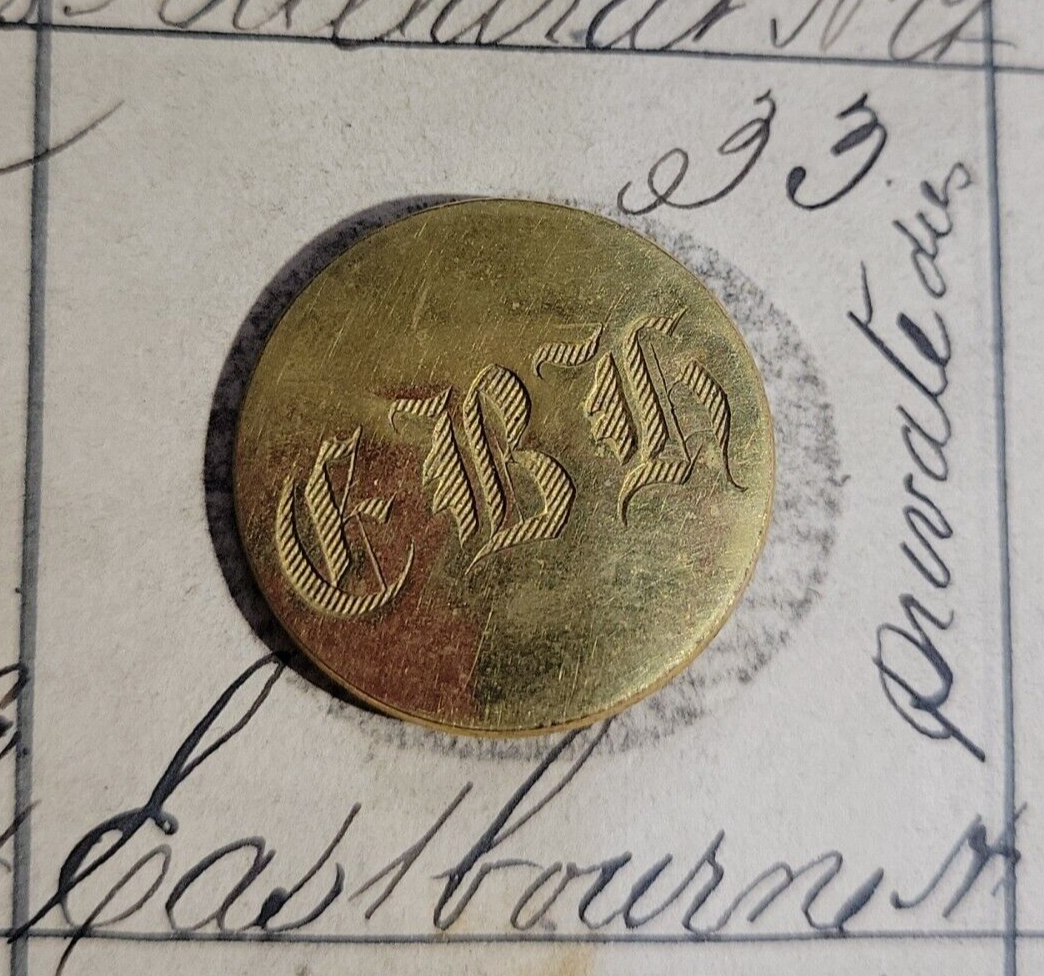 Rare Old Button 1792-1815 Marquess Anglesey A.H. Firmin & Sons