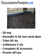 Impianto a Pavimento completo da 50 mq - Versione 10