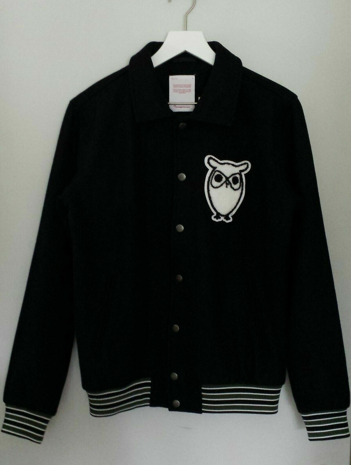 knowledge cotton apparel long soft shell quilted jacket