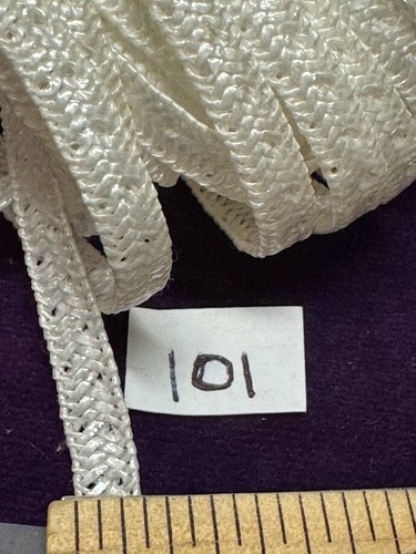 Vtg Narrow straw 1/8" Millinery Braid Petite Hats, Dolls and Crafts Sold by Yard - Picture 2 of 29