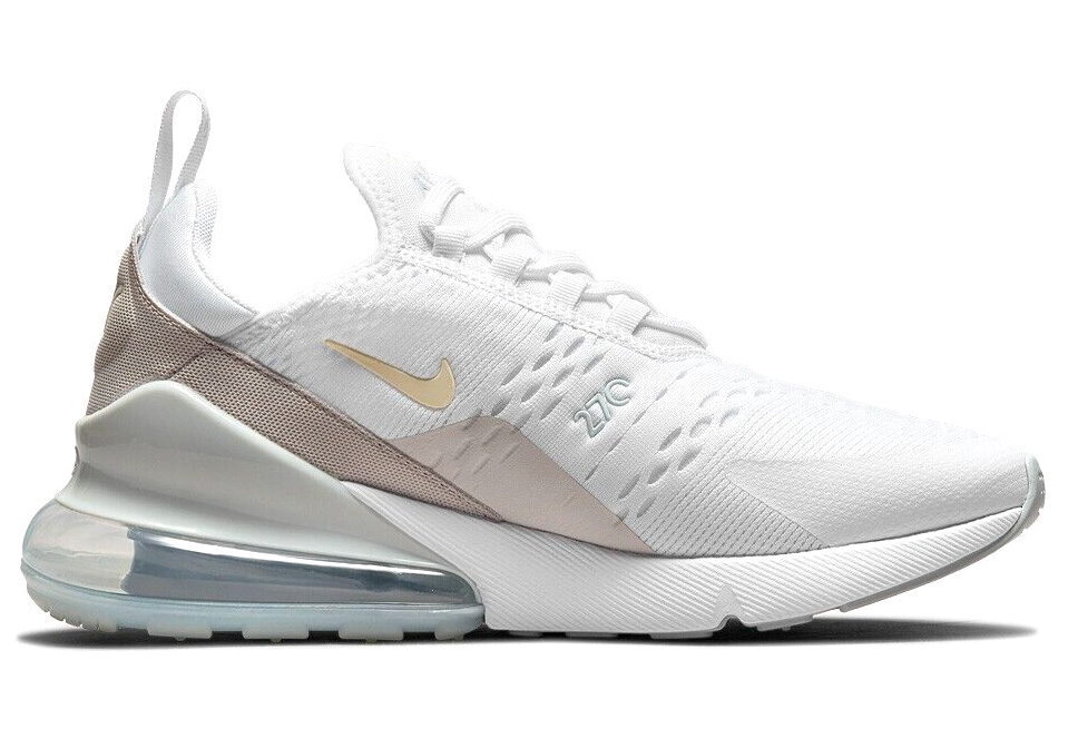 Nike Air Max 270 Essential Women's White/Cashmere Trainers Size-. UK. 5 |  eBay
