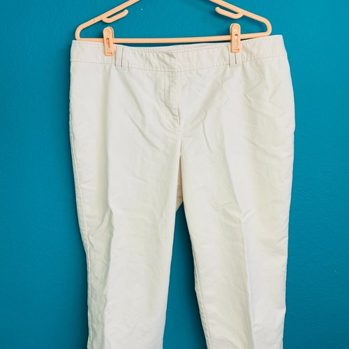 waist Straight leg Pants Tan Cream 
