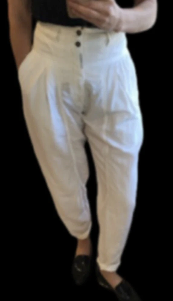 Filthy Kilometers Criticize Vintage Z CAVARICCI Jean Pleated High Waist 80s 90s Parachute Pants Size 29 | eBay Filthy Kilometers Criticize Vintage Z CAVARICCI Jean Pleated High Waist 80s 90s Parachute Pants Size 29 | eBay