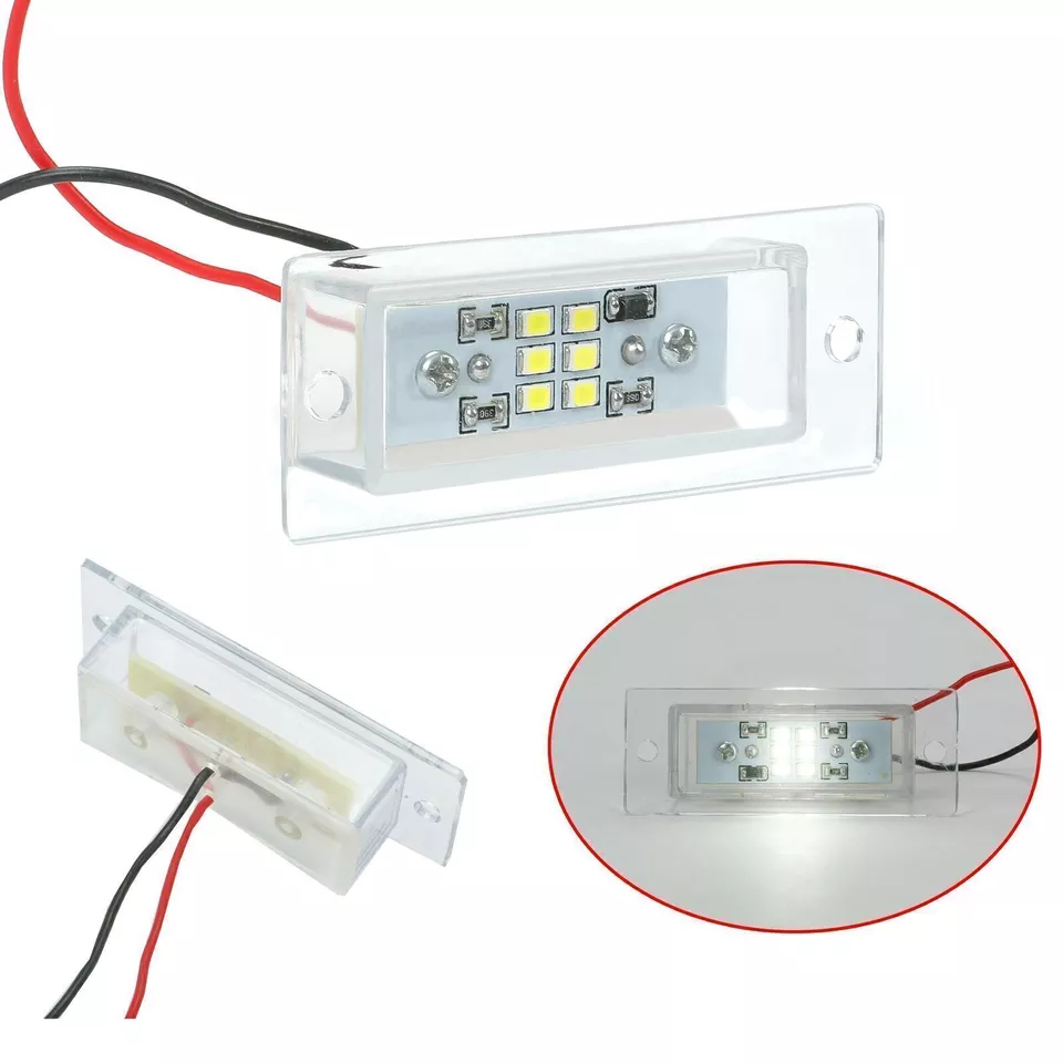 Steel Rear Bumper Roll Pan w/license plate light For 1972-93 Dodge D100/150/250 - Image 3 of 4