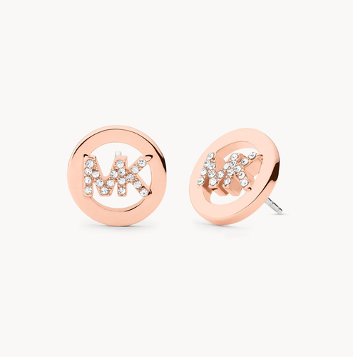 MICHAEL KORS MK Logo Rose Gold Brass 