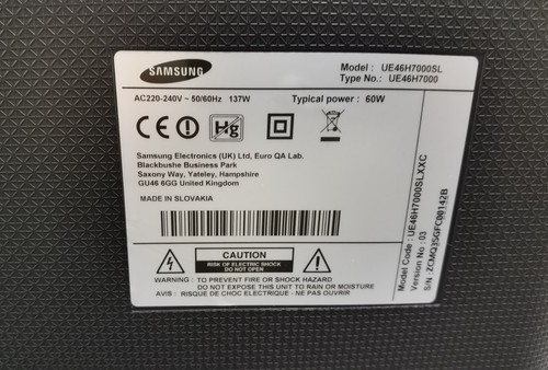 LVDS BN96-32005Q SAMSUNG UE46H700SL TV1170 - Imagen 5 de 5