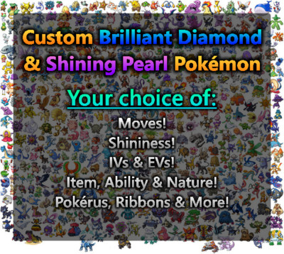 Build ANY Custom Pokemon! | Pokemon Brilliant Diamond and Shining Pearl (BDSP)