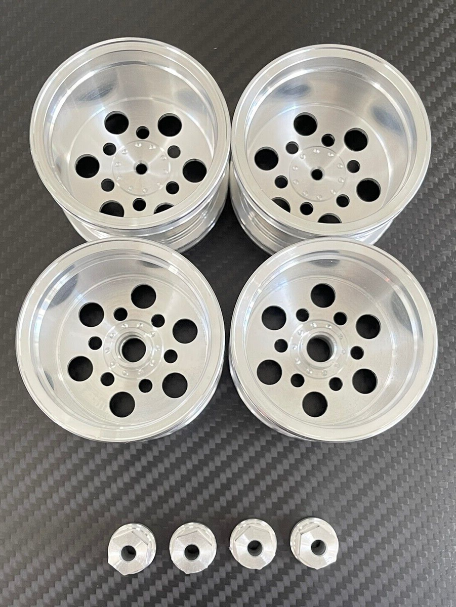 Tamiya blackfoot monster beetle Truck alloy Wheel set original