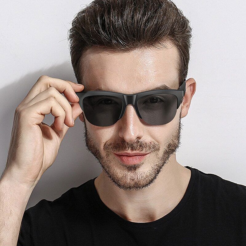Sunglasses Bluetooth 5.3 Smart Glasses Wireless Calling Anti-UV Hands-Free Music