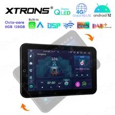 12.8'' Android 12 Double 2 Din QLED Rotatable Screen Car Stereo Radio Carplay BT