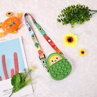 Pop Fidget Avocado Fruit Purse Shoulder Bag Handbag Push Bubble Toy Gift Kids — photo 8