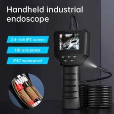 Industrial Endoscope Camera 2.4 In IPS Screen HD1080P Pipe Sewer Inspection