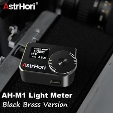 AstrHori AH-M1 Light Meter Real-time Photography Camera LightMeter Brass Version