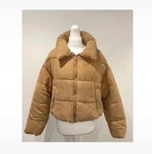 Ci Sono Tan Puffer Women’s Jacket Size L New With Tags